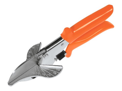 Verstekschaar met oranje handvat