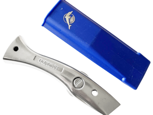 Delphin mes incl. houder