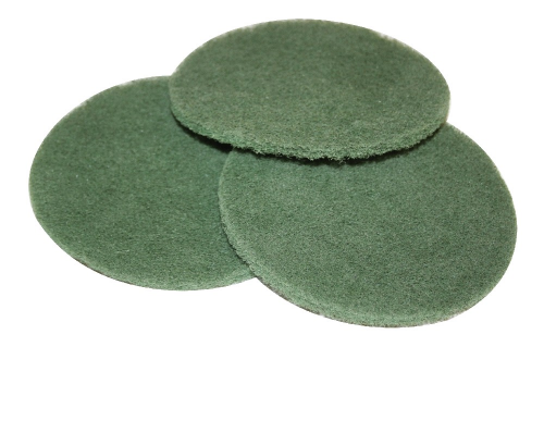 Pads groen 130 mm 3 stuks